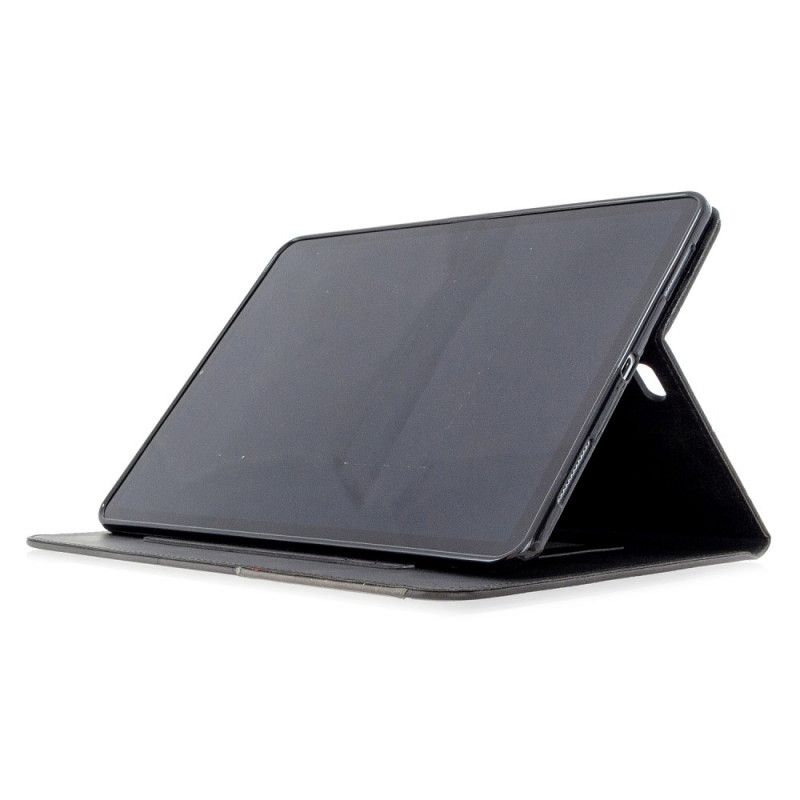 Flip Case Leren iPad Pro 11" (2018) (2020) Grijs Zwart Geometrische Vorm