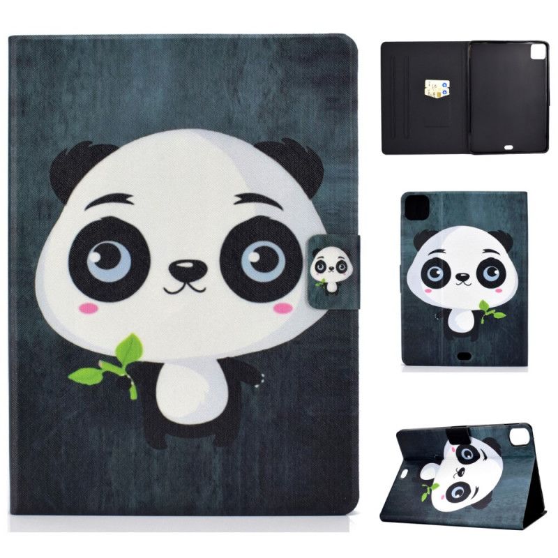 Leren Hoesje iPad Pro 11" (2018) (2020) Babypanda