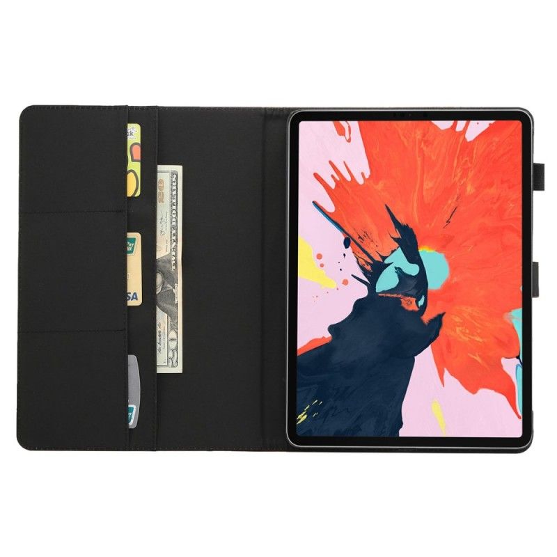 Leren Hoesje iPad Pro 11" (2018) (2020) Bruin Zwart Imitatieleer Enkay