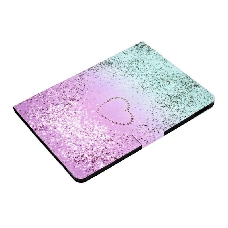 Leren Hoesje iPad Pro 11" (2018) (2020) Glanzende Pailletten