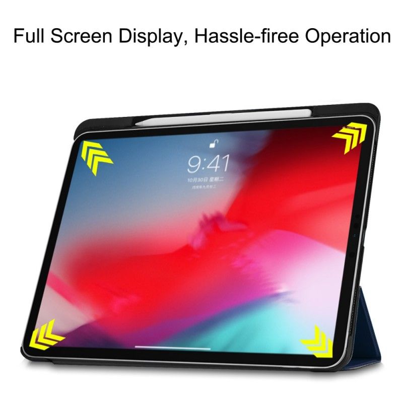 Smartcase iPad Pro 11" (2018) (2020) Grijs Zwart Vouw Potloodhouder