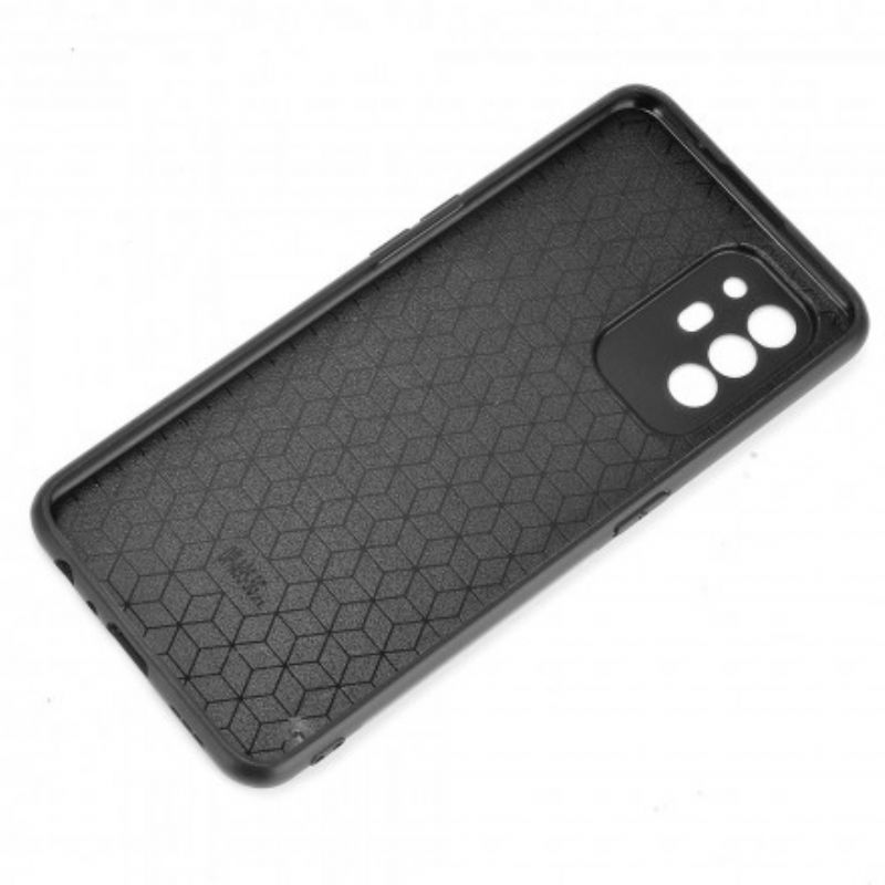 Cover Hoesje Oppo A94 5g Telefoonhoesje Stiksels Leereffect