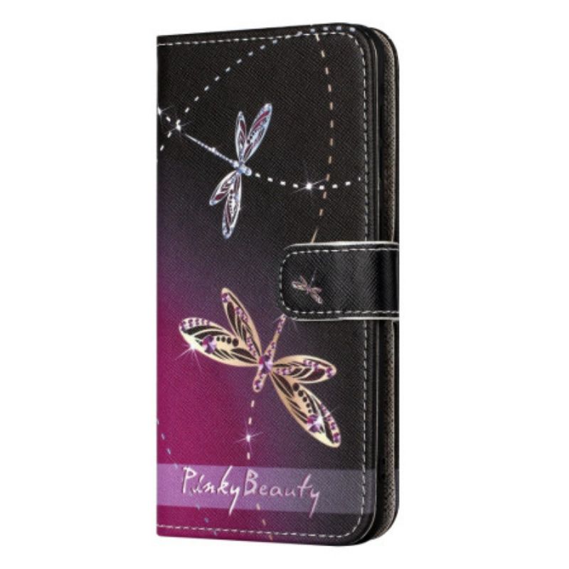 Flip Case Leren Samsung Galaxy S24 Fe Voorbindlibellen