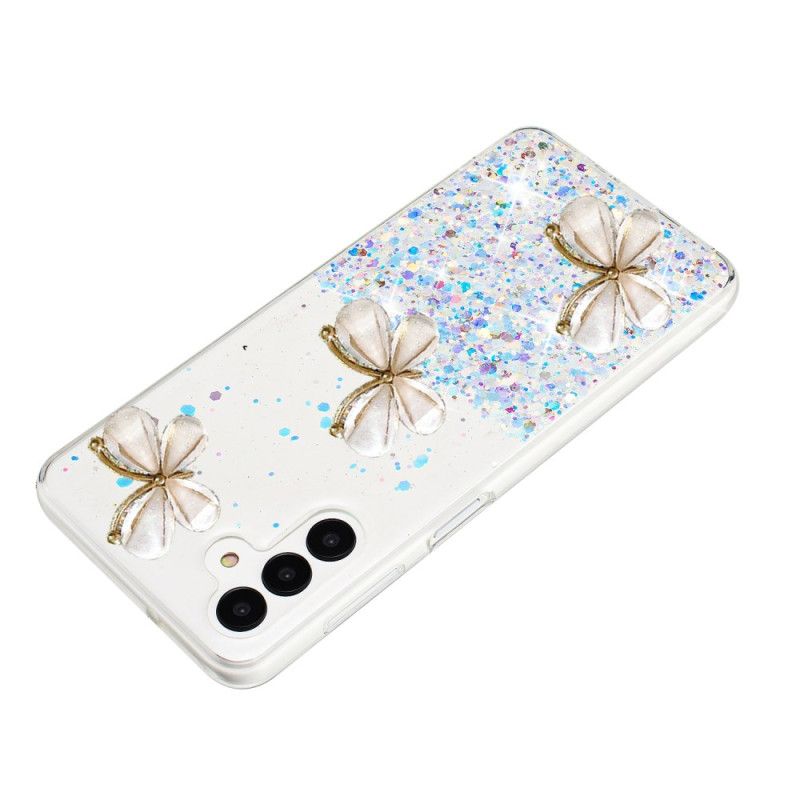 Hoesje Samsung Galaxy S24 Fe Fosforescerende 3d-vlinders