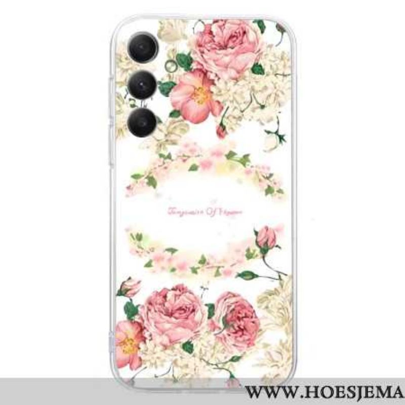 Hoesje Samsung Galaxy S24 Fe Rozen Bescherming Hoesje