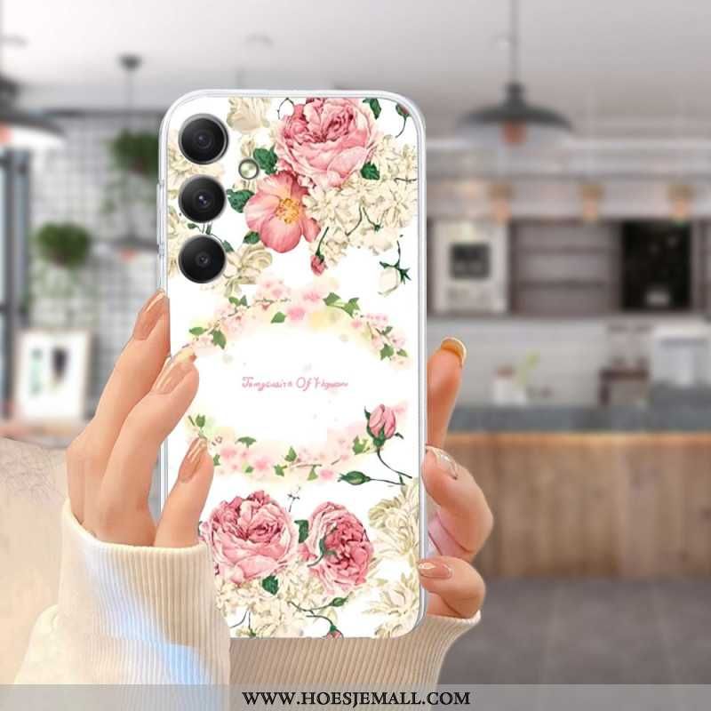 Hoesje Samsung Galaxy S24 Fe Rozen Bescherming Hoesje