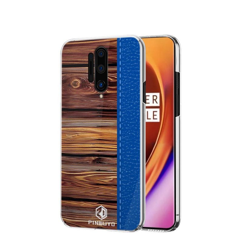 Hoesje OnePlus 8 Pro Rood Zwart Pin Dun Serie Pinwuyo