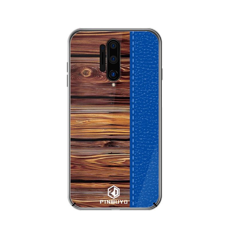 Hoesje OnePlus 8 Pro Rood Zwart Pin Dun Serie Pinwuyo