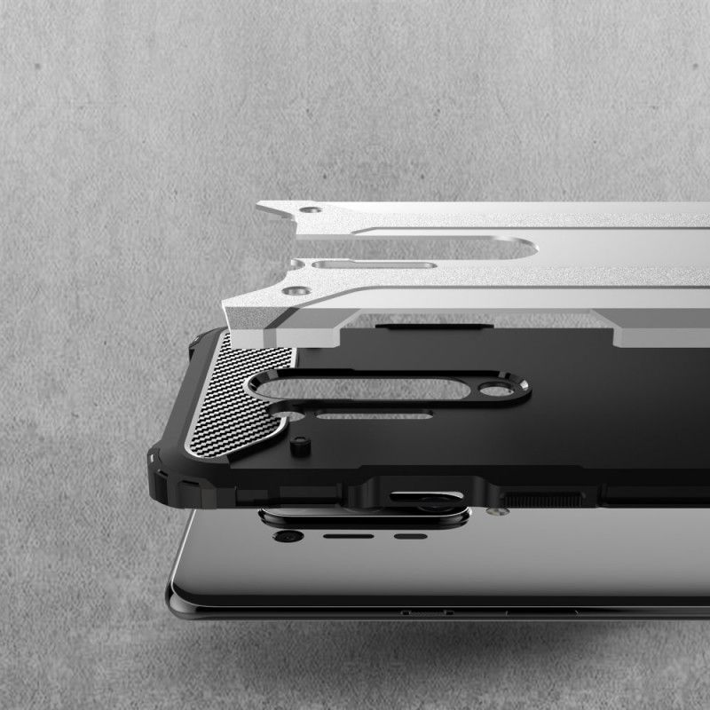 Hoesje voor OnePlus 8 Pro Rood Zwart Overlevende
