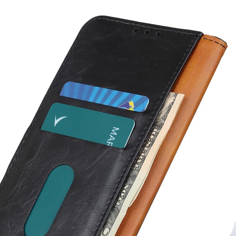 Leren Hoesje voor OnePlus 8 Pro Zwart Khazneh Elegantie Leerstijl