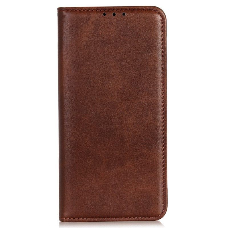 Bescherming Hoesje voor Samsung Galaxy S23 Plus 5G Folio-hoesje Gespleten Leer