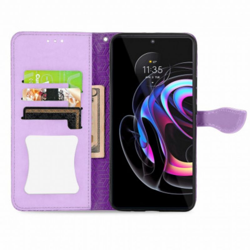 Folio-hoesje Motorola Edge 20 Pro Telefoonhoesje Veren Mandala