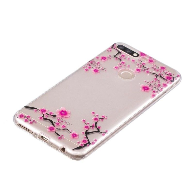 Case Hoesje Honor 7C Telefoonhoesje Transparant Bloeiende Boom