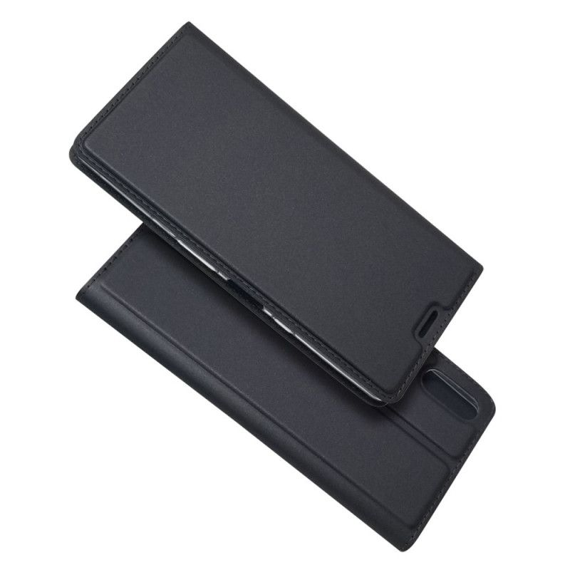 Folio-hoesje voor Sony Xperia L3 Zwart Magnetische Sluiting