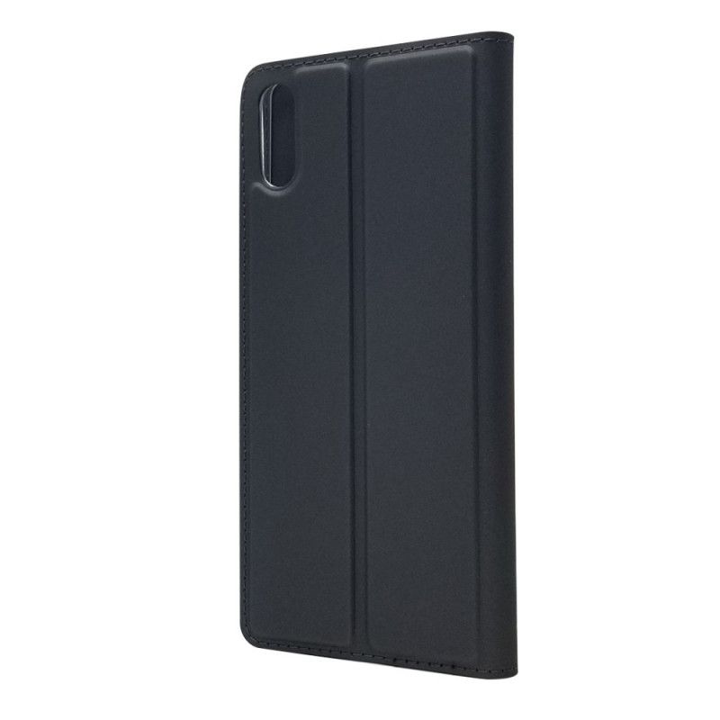 Folio-hoesje voor Sony Xperia L3 Zwart Magnetische Sluiting