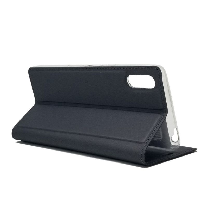 Folio-hoesje voor Sony Xperia L3 Zwart Magnetische Sluiting