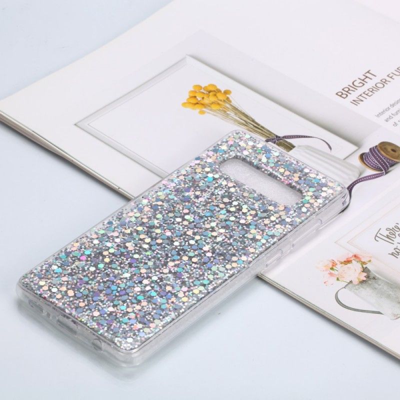 Case Hoesje Samsung Galaxy S10 Plus Telefoonhoesje Ik Ben Glitter