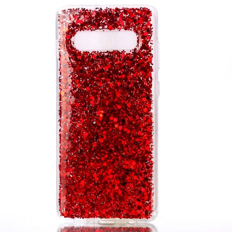 Case Hoesje Samsung Galaxy S10 Plus Telefoonhoesje Ik Ben Glitter