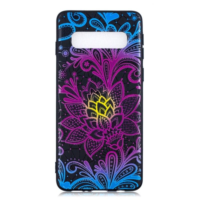 Case Hoesje Samsung Galaxy S10 Plus Telefoonhoesje Meesterlijke Bloem