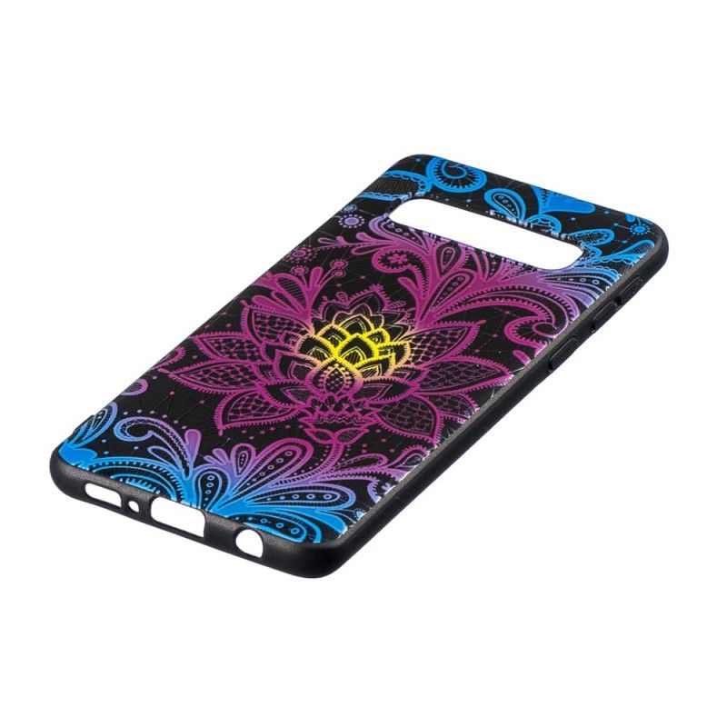 Case Hoesje Samsung Galaxy S10 Plus Telefoonhoesje Meesterlijke Bloem