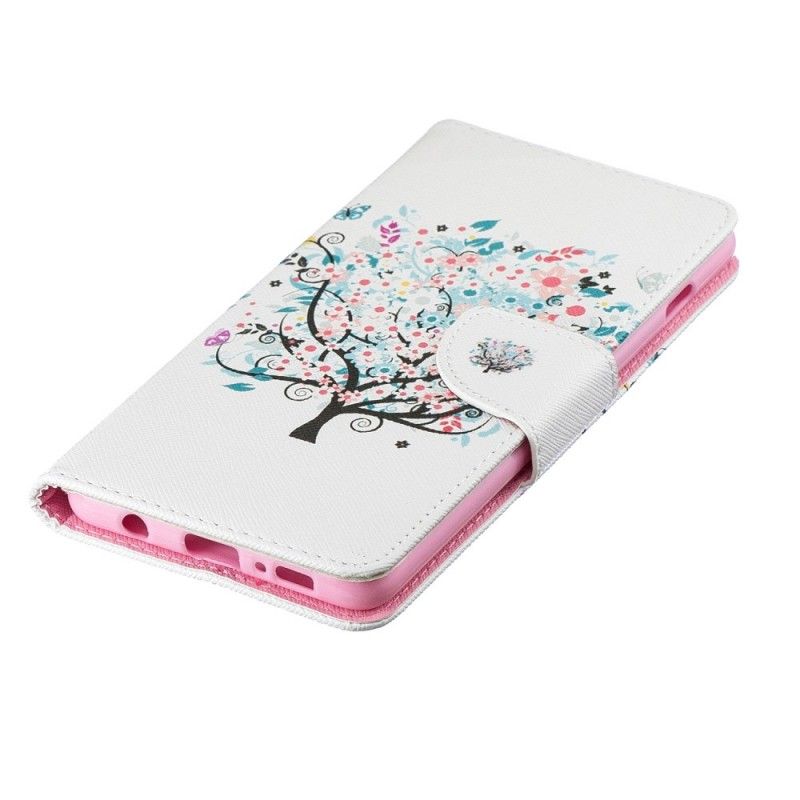 Cover Folio-hoesje Samsung Galaxy S10 Plus Telefoonhoesje Bloemrijke Boom