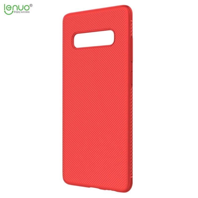 Cover Hoesje Samsung Galaxy S10 Plus Telefoonhoesje Antislip Geweven