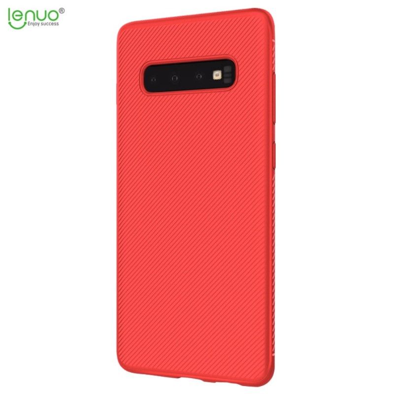 Cover Hoesje Samsung Galaxy S10 Plus Telefoonhoesje Antislip Geweven