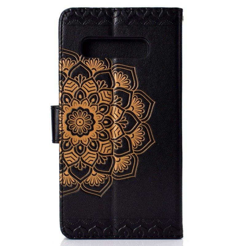 Flip Case Leren Samsung Galaxy S10 Plus Chique Mandala