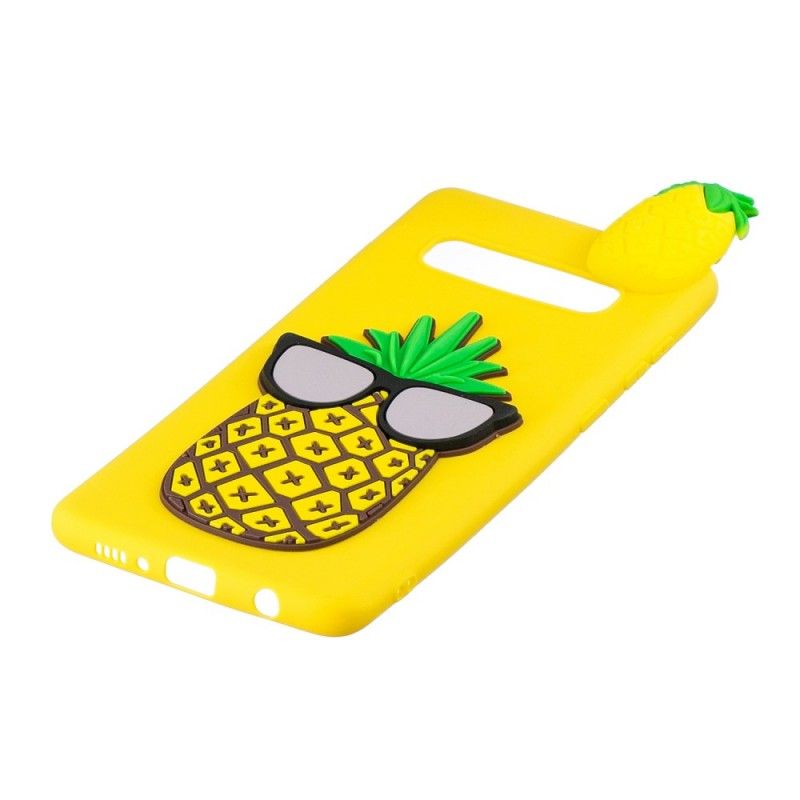 Hoesje Samsung Galaxy S10 Plus 3D Mijn Ananas