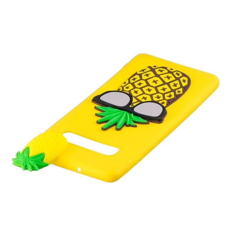 Hoesje Samsung Galaxy S10 Plus 3D Mijn Ananas