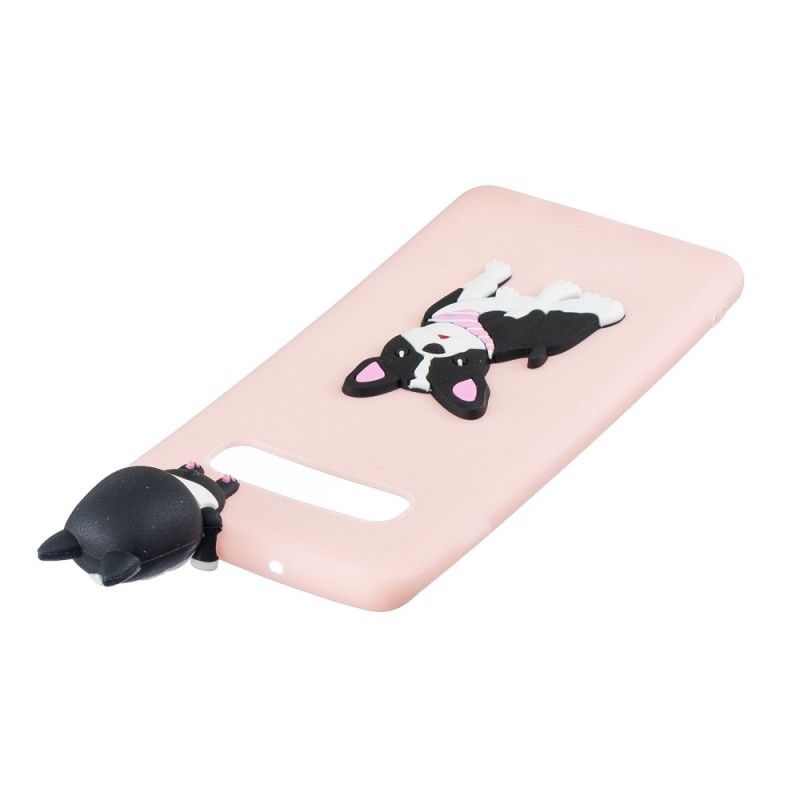 Hoesje Samsung Galaxy S10 Plus Telefoonhoesje 3D Mijn Puppy