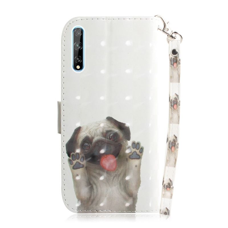 Bescherming Hoesje Huawei P Smart S Telefoonhoesje Hou Van Mijn Hond Met String