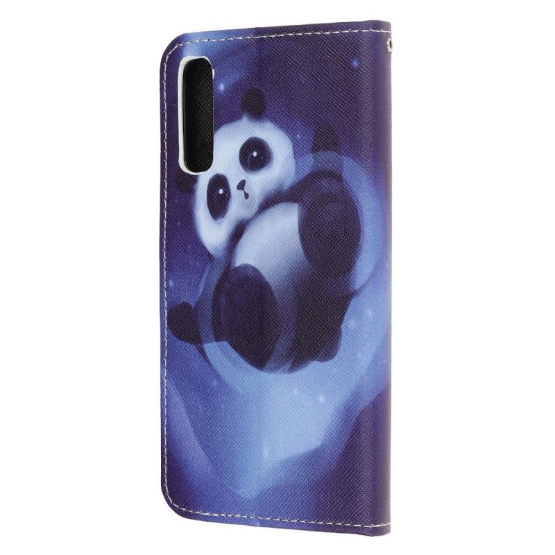 Leren Hoesje Huawei P Smart S Pandaruimte Met String