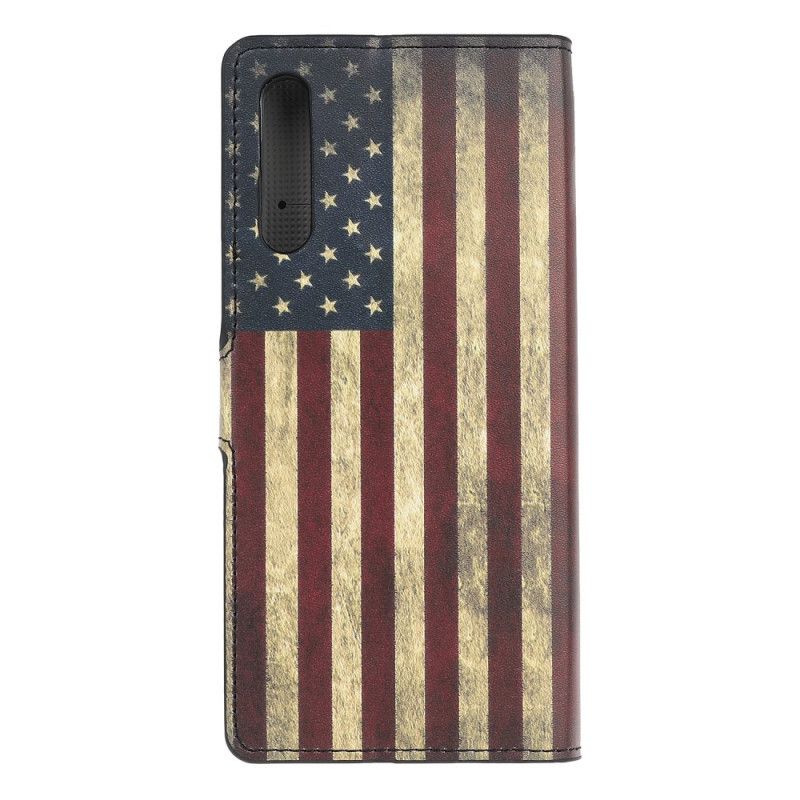 Leren Hoesje Huawei P Smart S Telefoonhoesje Usa Vlag