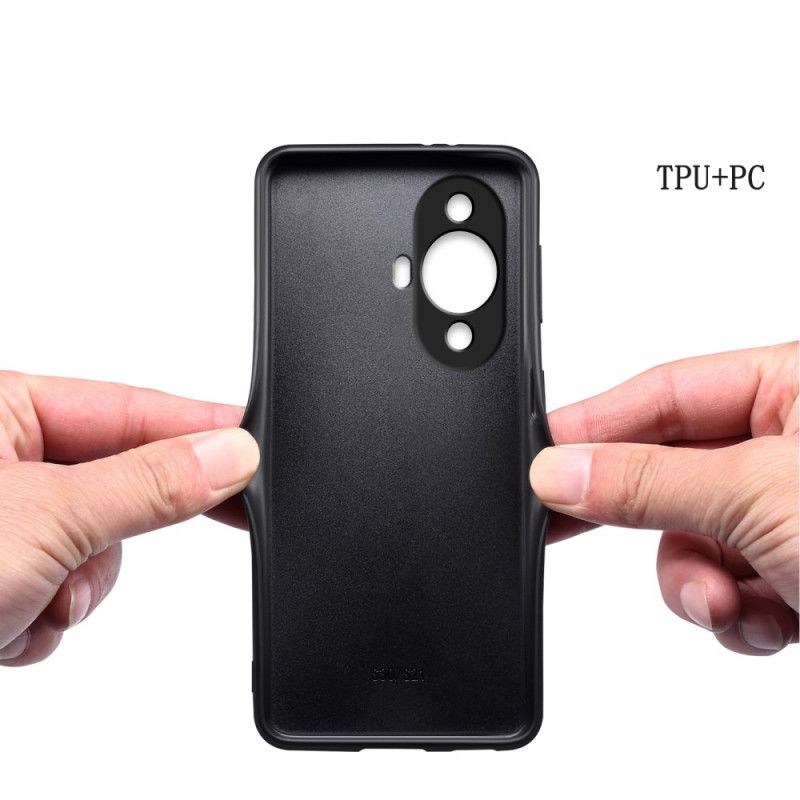 Case Hoesje Huawei Nova 12s Telefoonhoesje Leerstijl