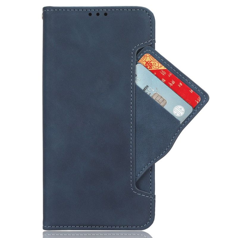 Flip Case Leren Motorola Edge 50 Pro Multikaarten