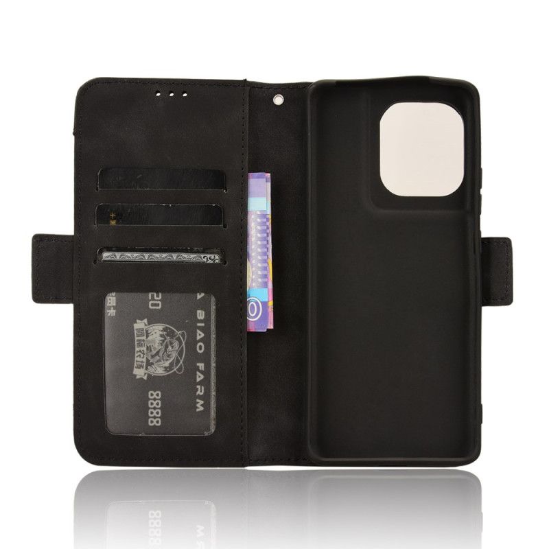 Flip Case Leren Motorola Edge 50 Pro Multikaarten