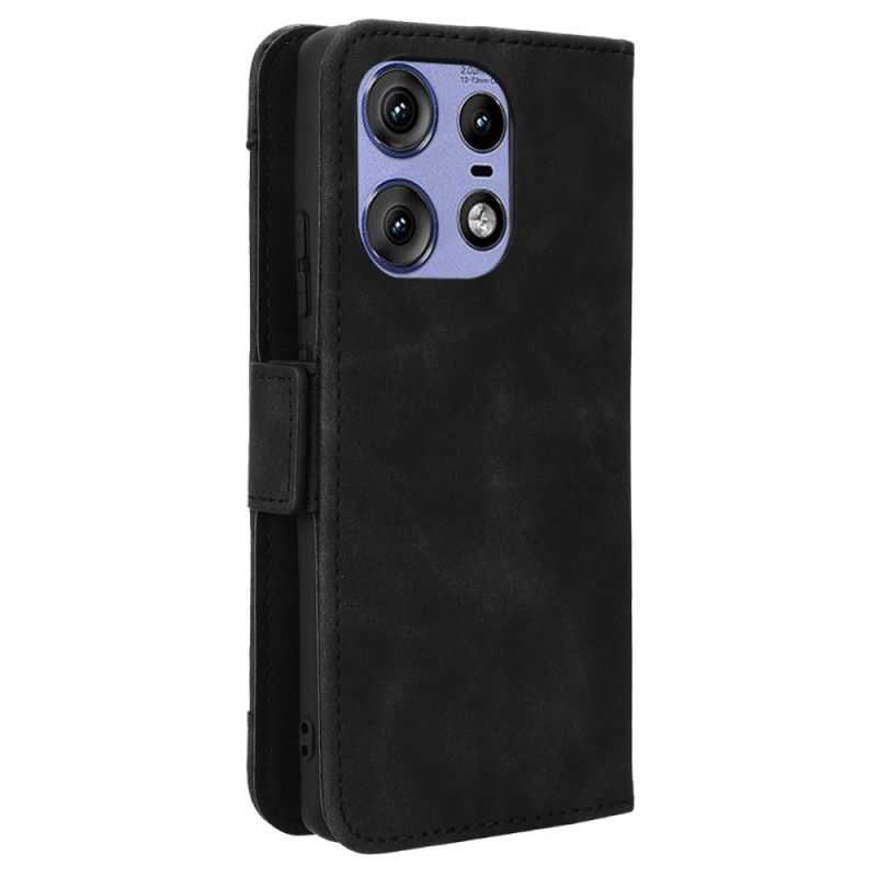 Flip Case Leren Motorola Edge 50 Pro Multikaarten