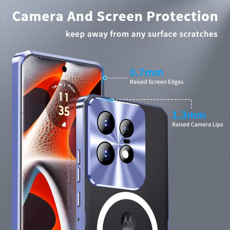 Hoesje Motorola Edge 50 Pro Magic Shield Magnetische Serie