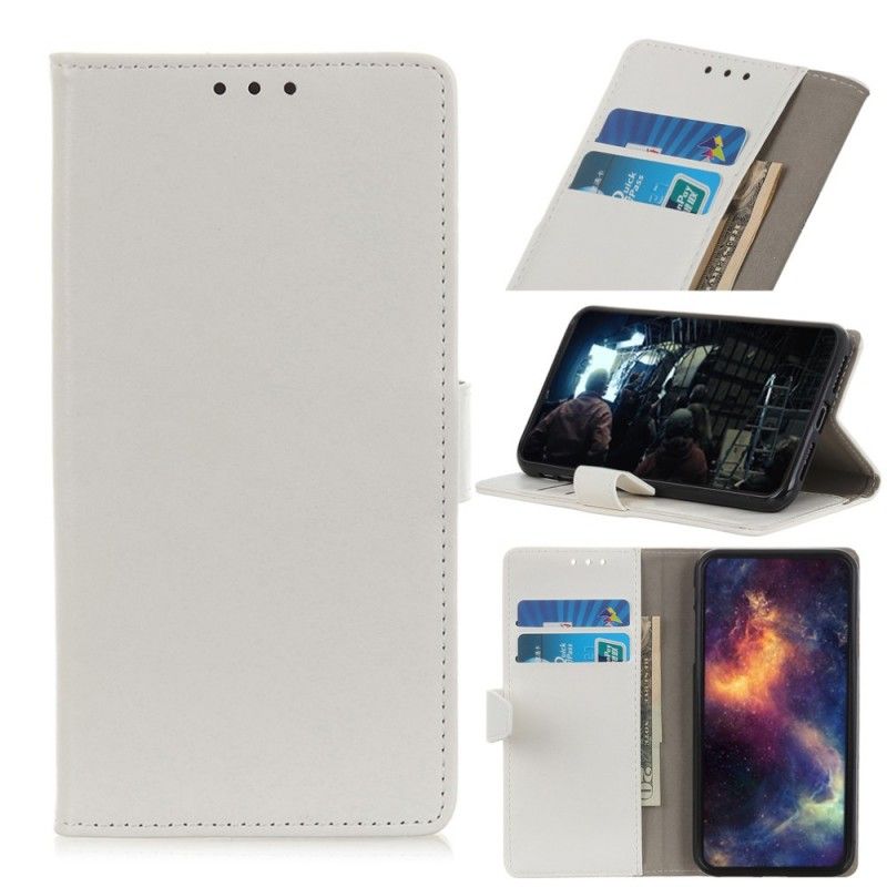 Flip Case Leren Huawei Y5 2019 Zwart Retro Kunstleer