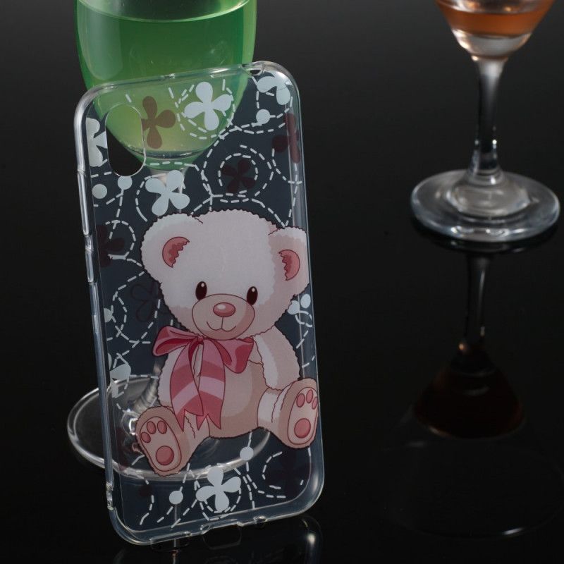 Hoesje Huawei Y5 2019 Mooie Teddybeer