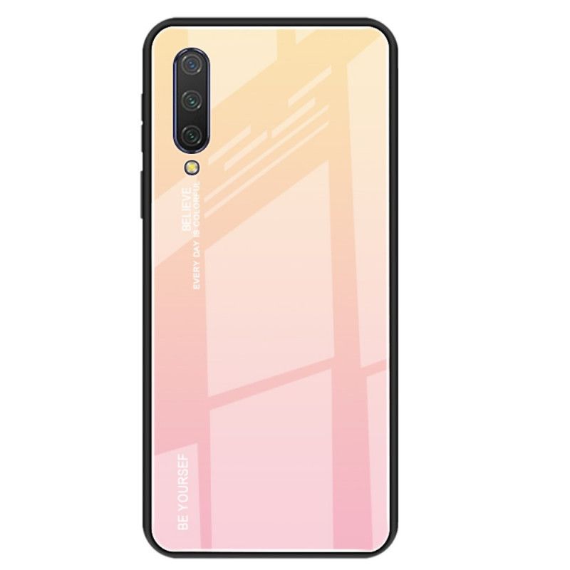 Case Hoesje Xiaomi Mi 9 Lite Groen Rood Telefoonhoesje Gegalvaniseerde Kleur