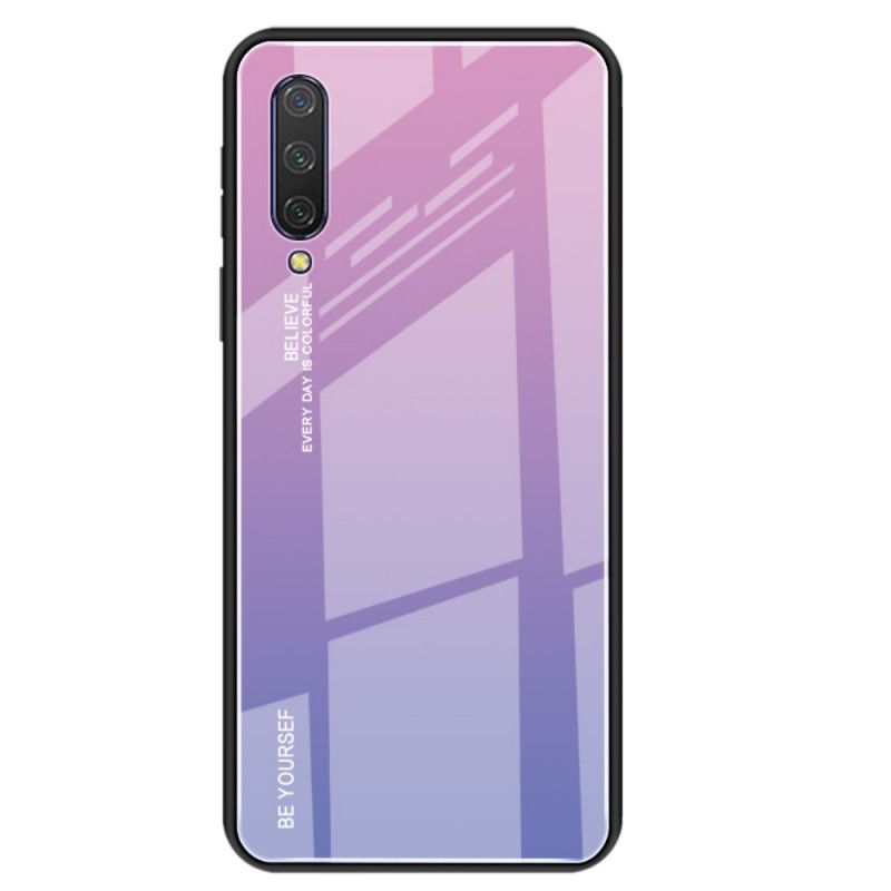 Case Hoesje Xiaomi Mi 9 Lite Groen Rood Telefoonhoesje Gegalvaniseerde Kleur