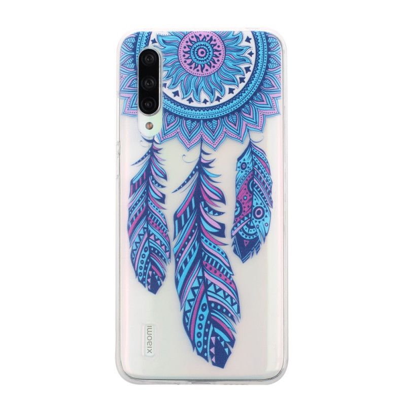 Hoesje voor Xiaomi Mi 9 Lite Vanger Droomt Blauwe Veren