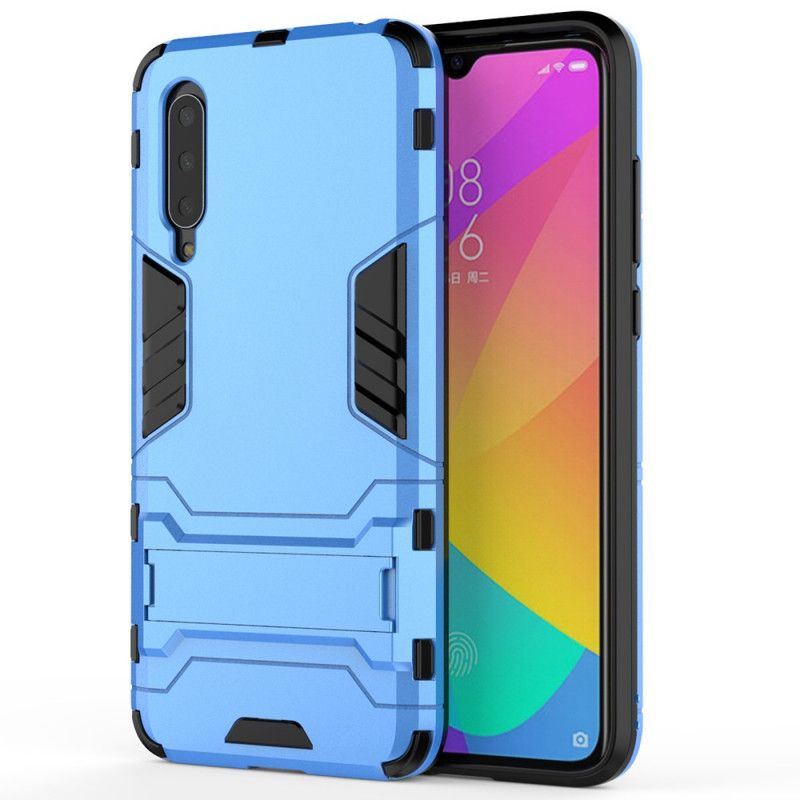 Hoesje Xiaomi Mi 9 Lite Grijs Zwart Ultrabestendig