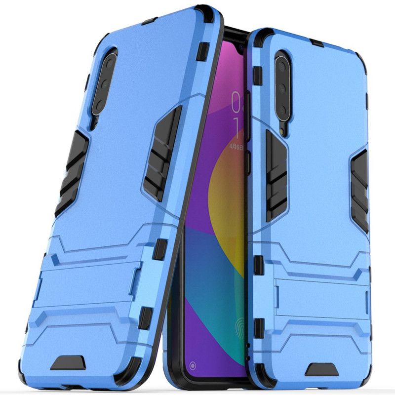 Hoesje Xiaomi Mi 9 Lite Grijs Zwart Ultrabestendig