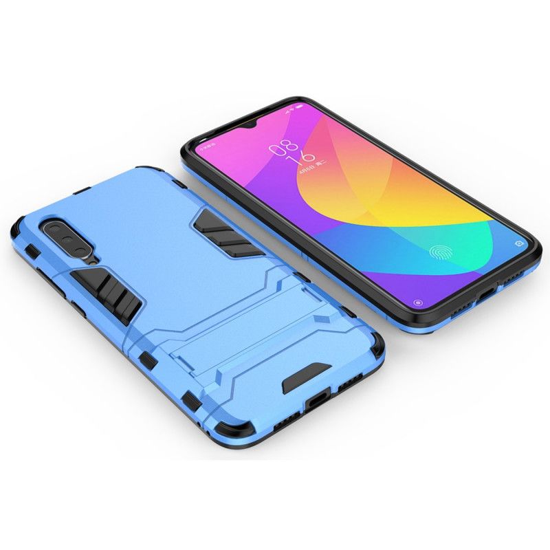 Hoesje Xiaomi Mi 9 Lite Grijs Zwart Ultrabestendig