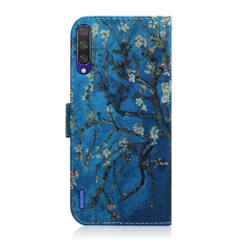 Leren Hoesje voor Xiaomi Mi 9 Lite Bloeiende Boom