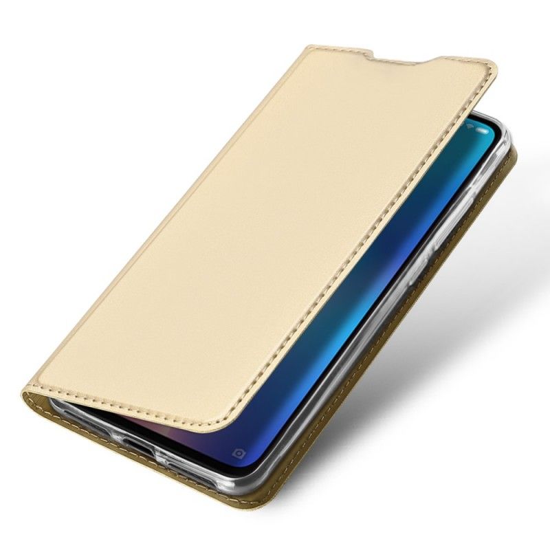 Folio-hoesje Xiaomi Mi 9 Marineblauw Telefoonhoesje Eerste Klas Serie