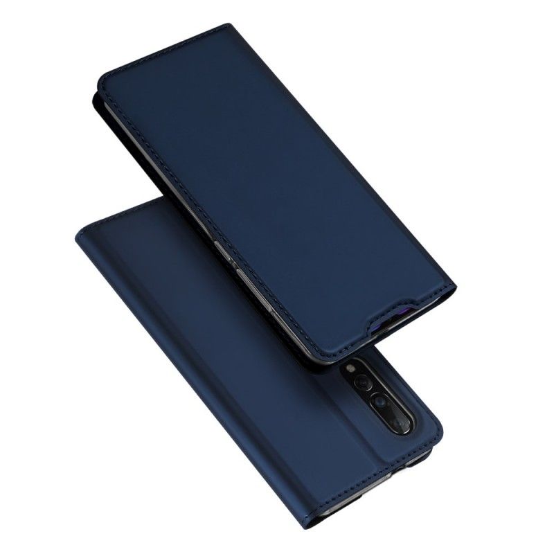 Folio-hoesje Xiaomi Mi 9 Marineblauw Telefoonhoesje Eerste Klas Serie